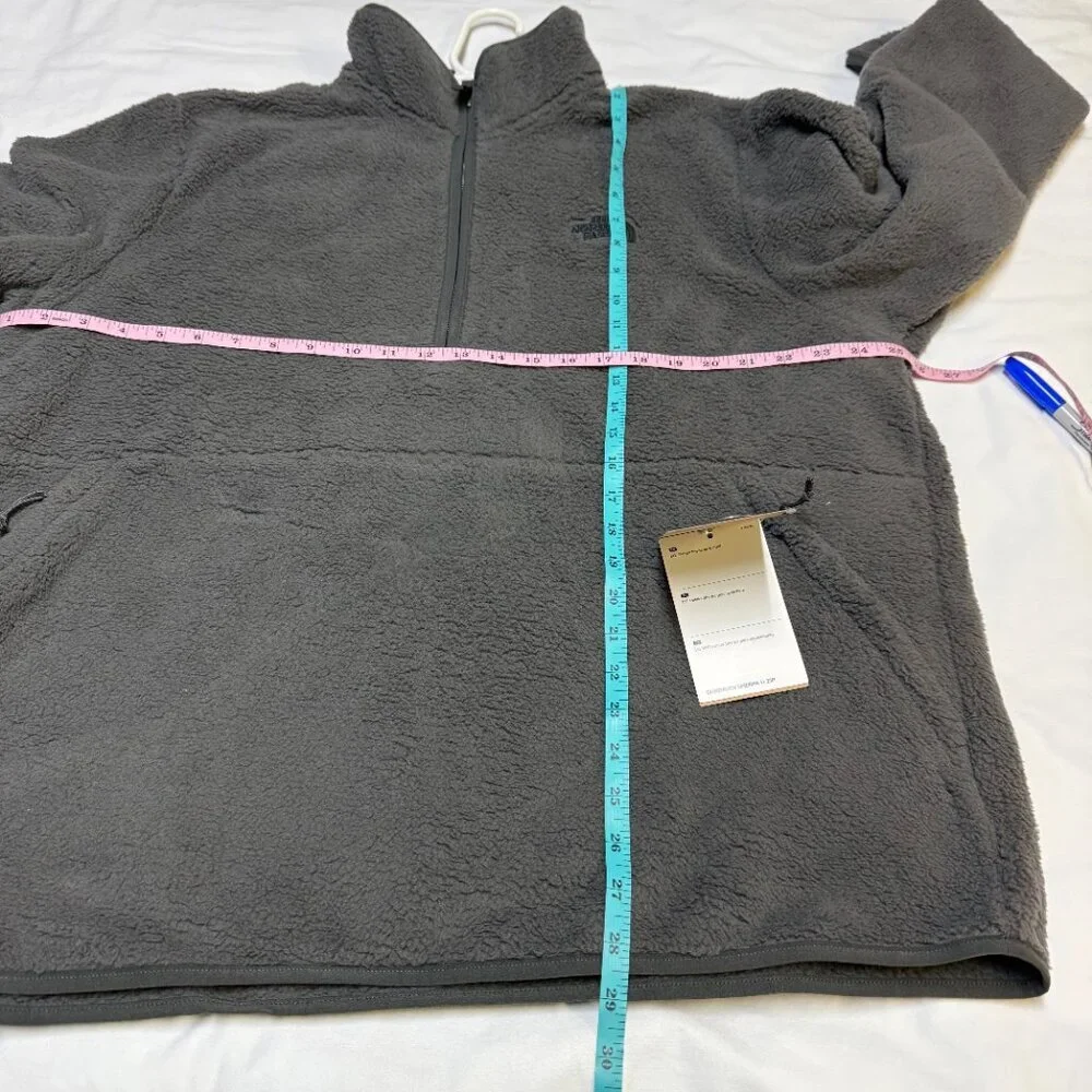 The North‎ Face Men’s Dunraven Sherpa Extra Large Asphalt Gray NWT